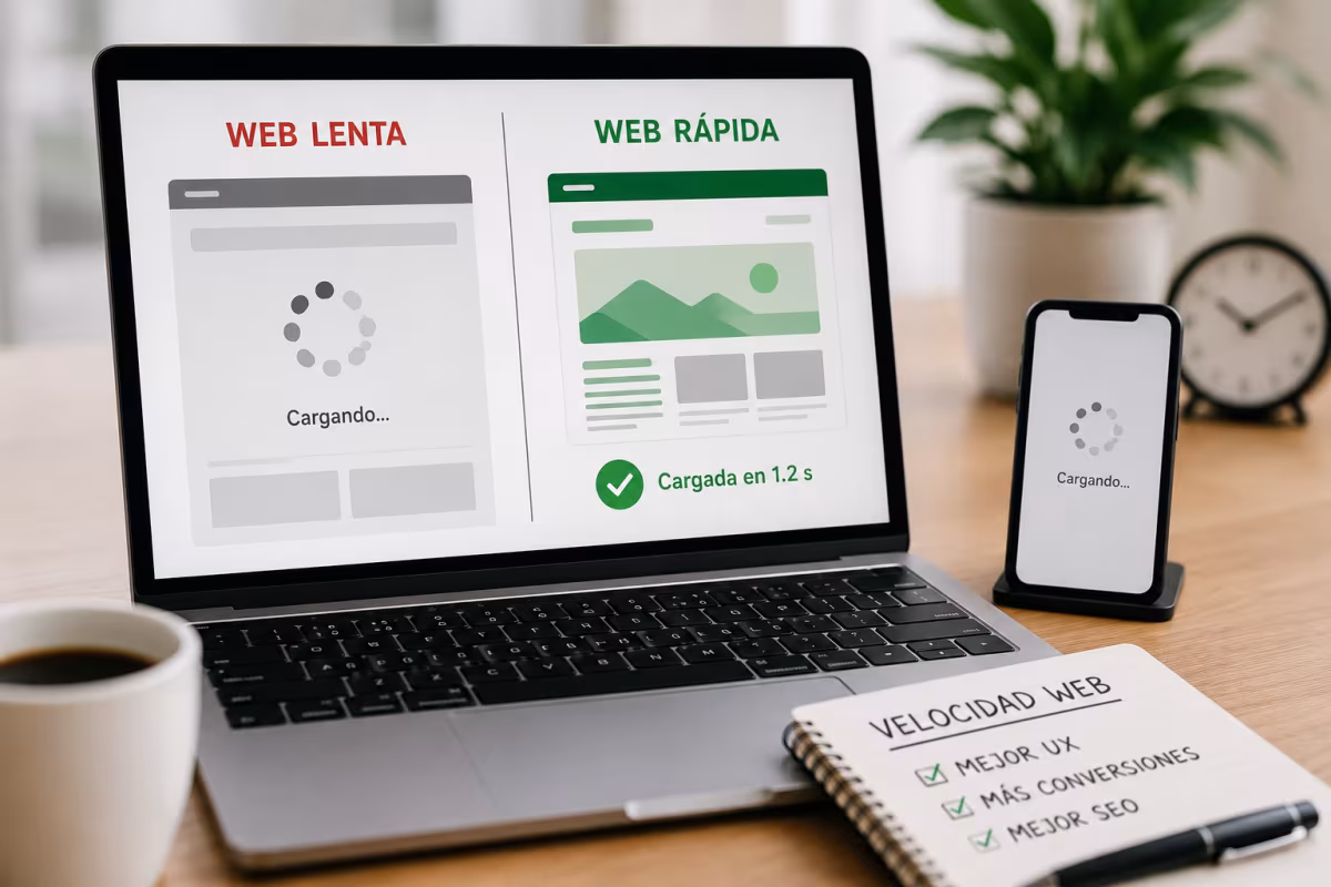 velocidad web